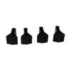 4/6Pcs Replacement Non Slip Rubber Folding Ladder Leg Feet Pads Foot Covers Step Ladder Feet Covers Versatile Ladder Leg Covers