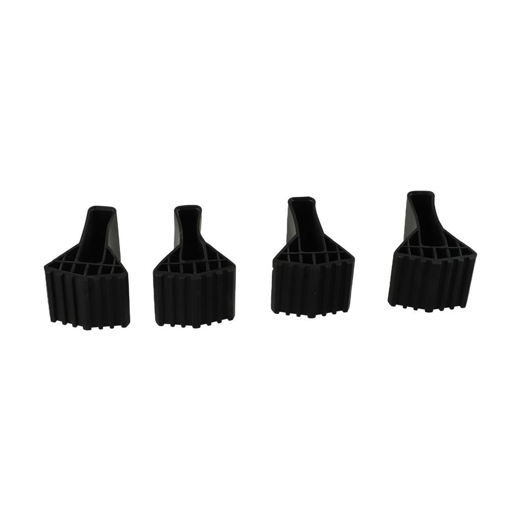 4/6Pcs Replacement Non Slip Rubber Folding Ladder Leg Feet Pads Foot Covers Step Ladder Feet Covers Versatile Ladder Leg Covers
