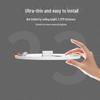 Ultra-Thin Adjustable LED Downlight, 6W/8W/15W/20W, Round Recessed 3-inch/4-inch/6-inch
