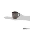 Marui Seito Shigaraki Ware Hechimon Mug, Small, Approx. 280ml Capacity, Black Kiln-Change Finish, Brown, MR-3-4441