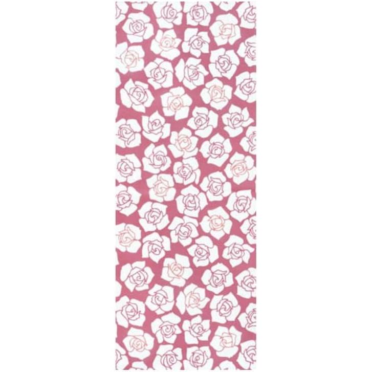 Todaya Shoten Tenugui Hand Towel, Pear Garden Dye, Roses, 1514, Chusen, 100% Cotton, Approx. 37x98cm