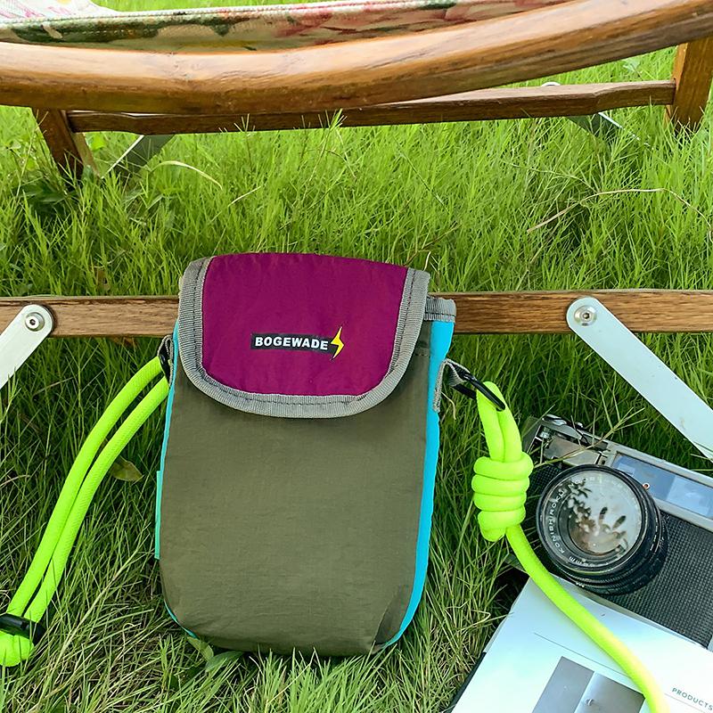 Crossbody Bag Color Block Mobile Phone Shoulder Bag