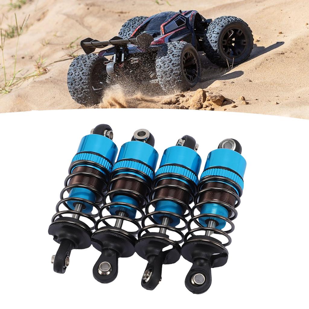 4 Pcs 55mm RC Car S Aluminum Alloy Oil Shocks Damper Set for 1Celsius10 RC Car
