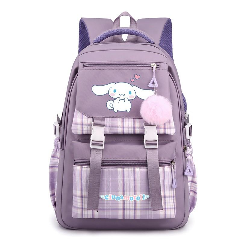 Japanese Anime Style Youth Backpack Students - Large Capacity School Bag With Laptop Sleeve Zippered Pockets