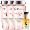 Kérastase Genesis Shampoo (3x250ml) & Elixir Ultime Hair Oil (30ml) Value Set