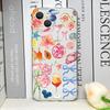 Transparent Seaside Scenery Wine Lemon Girls Phone Case for IPhone 16 11 12 13 14 15 Pro Max 7 8 14 Plus 16E X XS Art Soft Cover