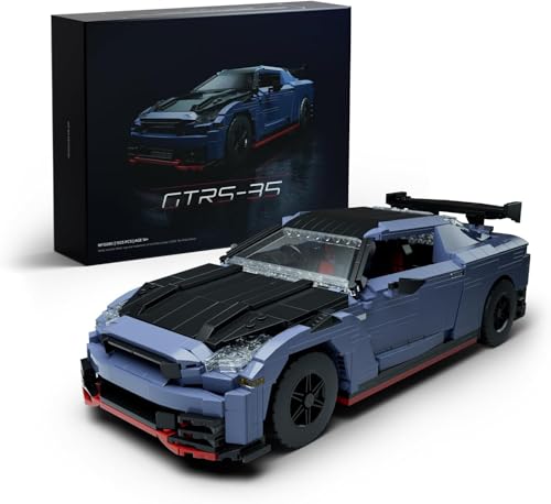 

Nifeliz GTRS-35 Sports Car Building Blocks Set for Adults, Toy Model, Office/Home Decor | Gift for Car Fans (1,323 Pieces, NF10285)