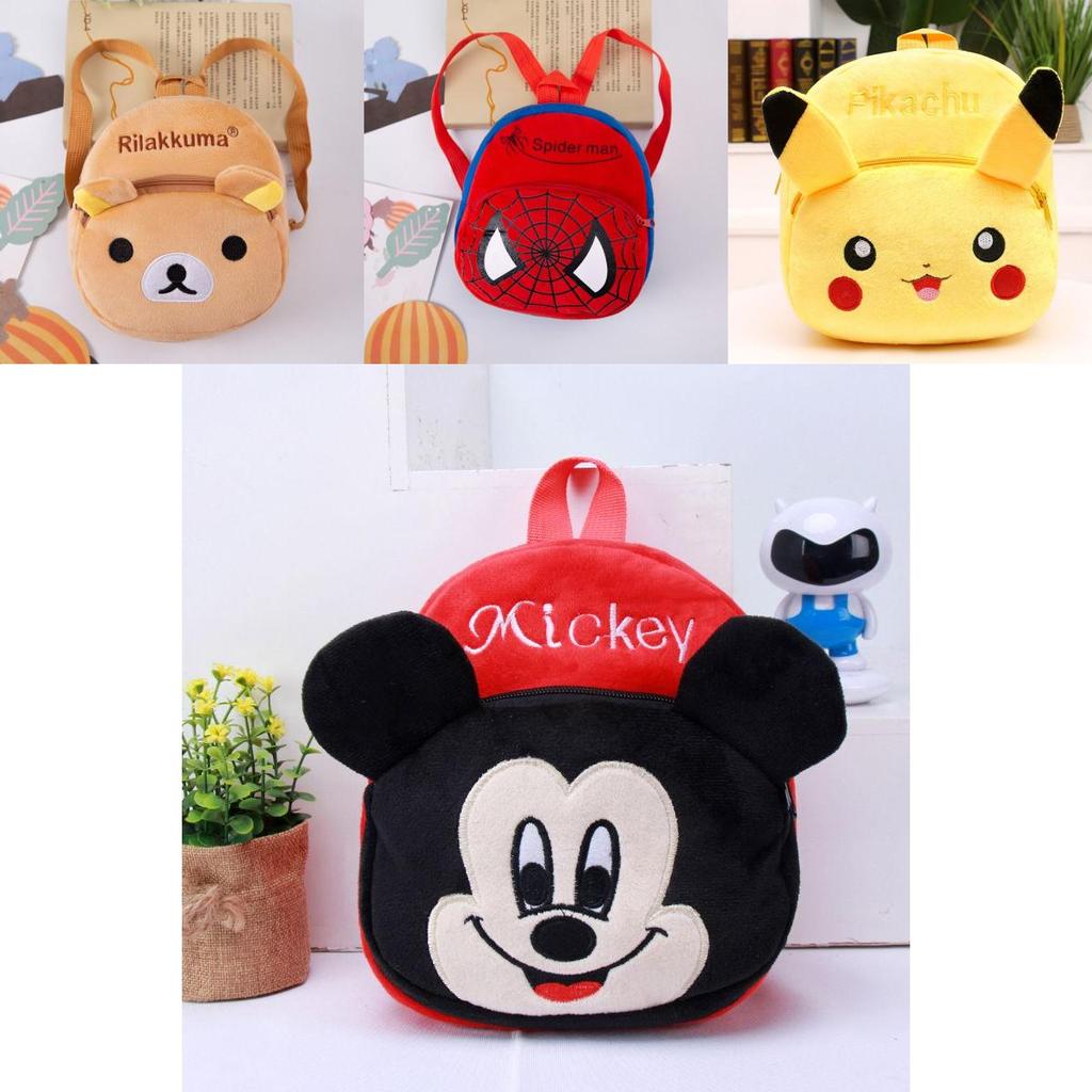 Adorable Kids Children Plush Mini Backpack For Kindergarten Students And Outdoor Adventures