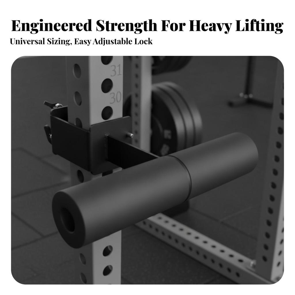 Leg Support Attachment Padded Fitness Equipment Steel for Home Gym