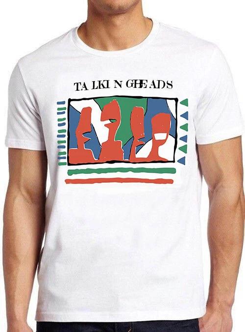 Talking Heads Anime Cartoon Exclusive Vinyl Music Retro Cool Tee T Shirt 7223 S