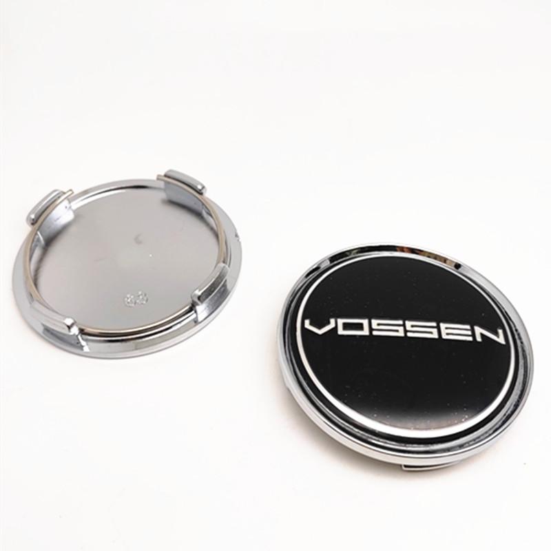 4pcs 63mm Vossen Wheel Center Caps Hub Rims Cover Car Styling Dust Cover Badge Emblem 57mm