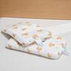 Natural Latex Pillow Kids Infants - A-Class Cotton Cover Hypoallergenic 5-10cm Height All-Season Use