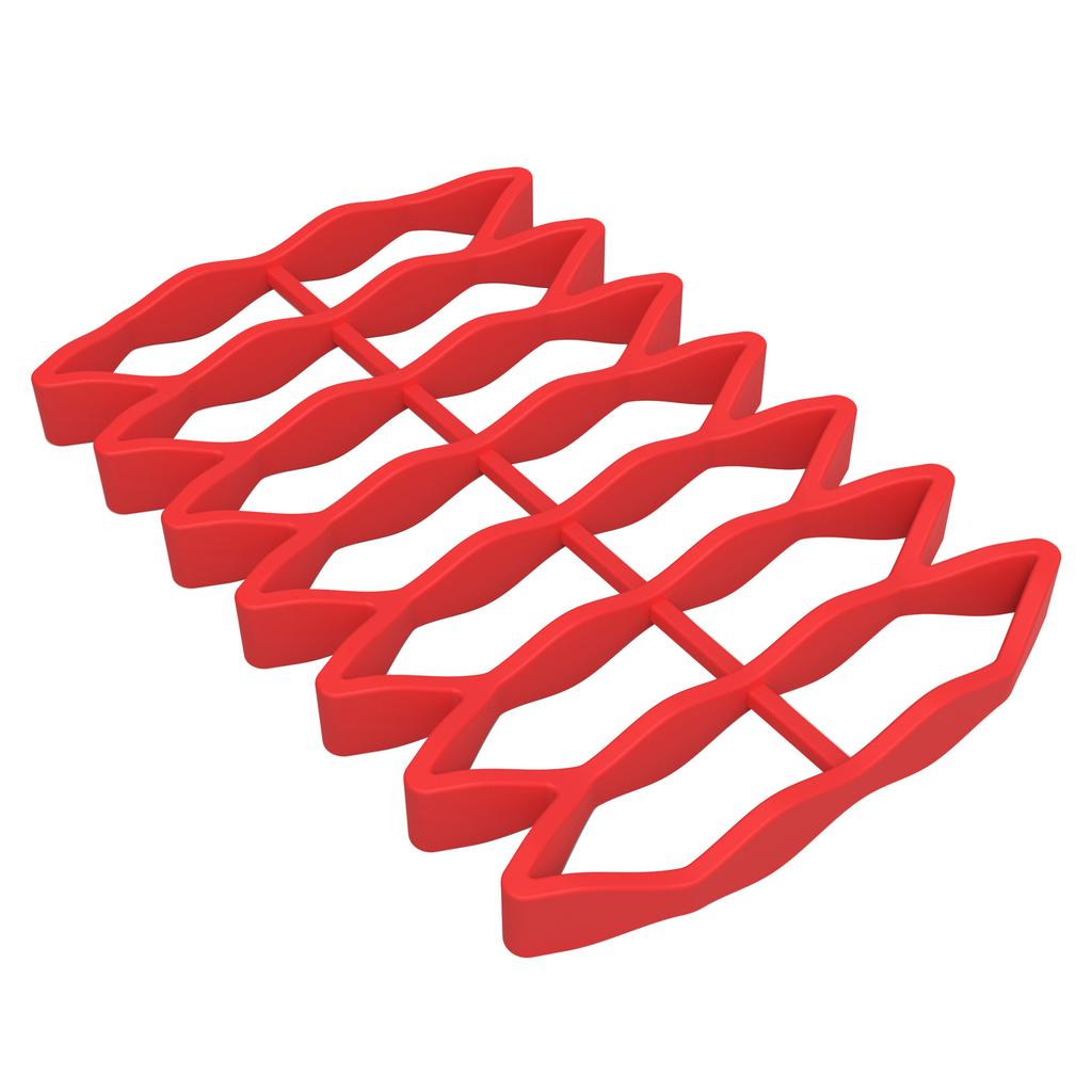 Silicone Roasting Rack,Food Grade Nonstick Heat-Safe Roasted Chicken Oil Rack,Icrowave Oven Baking Rack,Grilling Mat