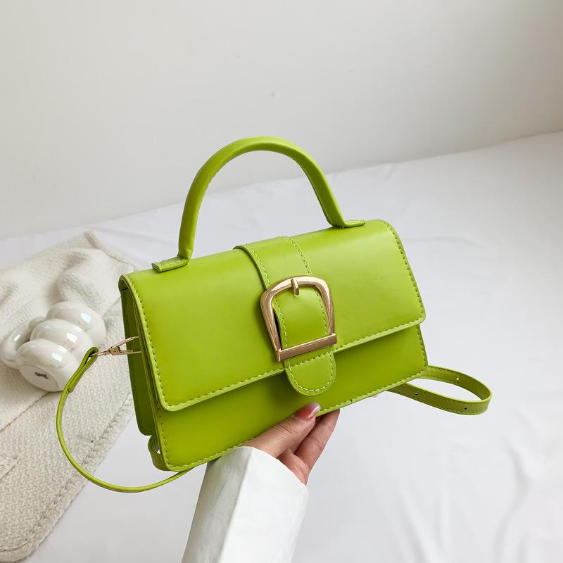 Simple casual shoulder bag fashion trend messenger bag niche small square bag summer new bag women