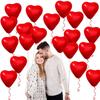 Valentines Balloons Kit with I Love You Balloons Heart Balloon Bear Balloon Pink Balloons 1000pcs Rose Petals for Valentines Decorations Anniversary