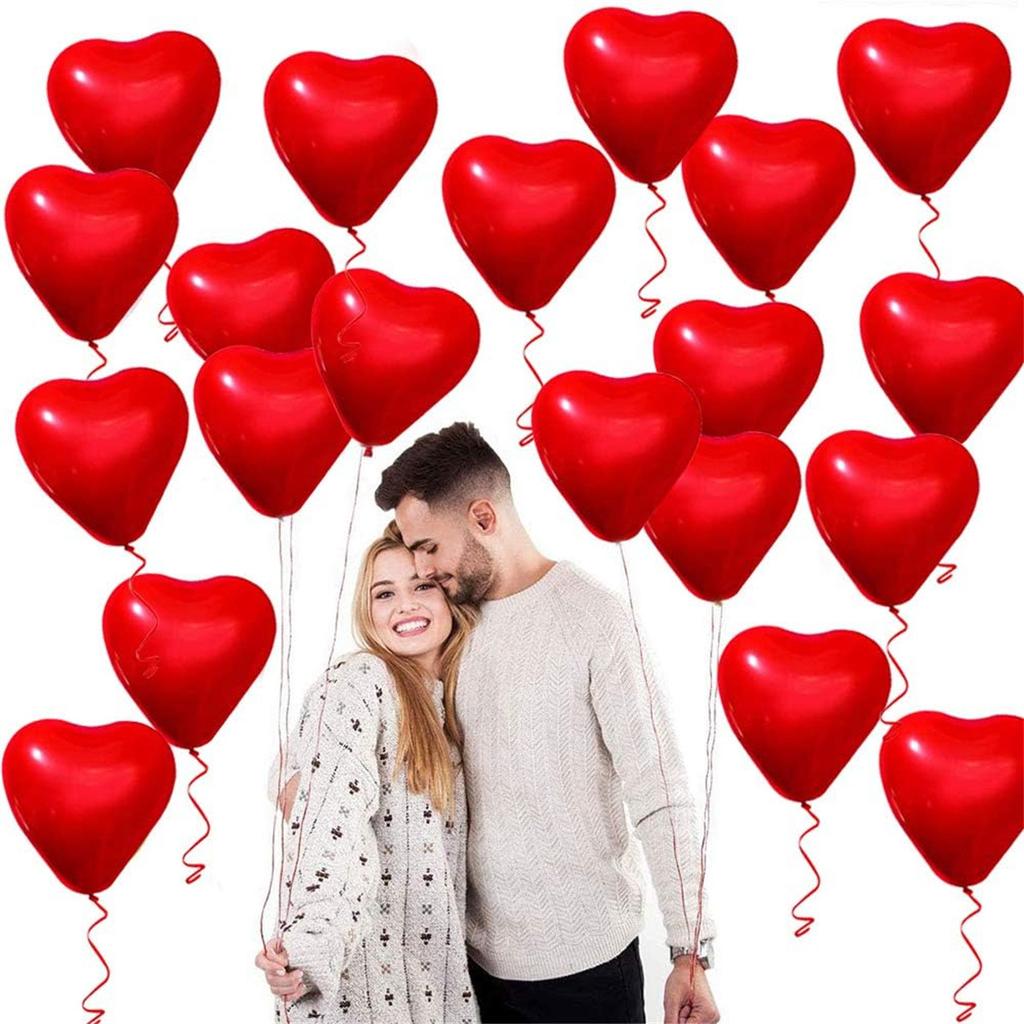 Valentines Balloons Kit with I Love You Balloons Heart Balloon Bear Balloon Pink Balloons 1000pcs Rose Petals for Valentines Decorations Anniversary