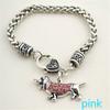European and American Style Fashion Jewelry Mini Dachshund Animals Dachshund Bracelet