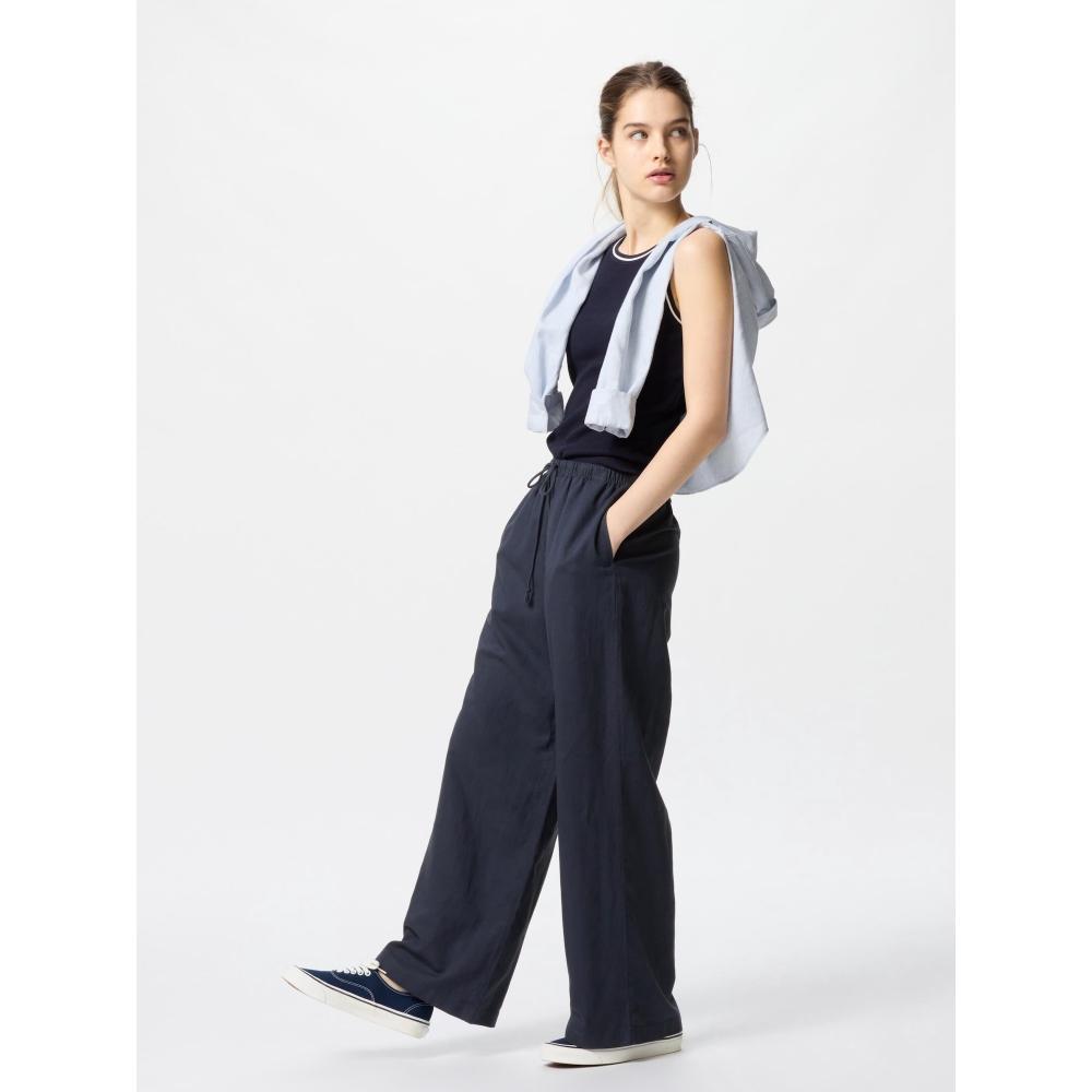 Uniqlo Linen Blend Easy Pants