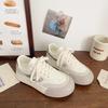 Thick-soled Little White Women's Shoes Student Versatile Niche Board Shoes Retro Shoes