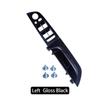 For BMW 3 Series E90 E91 E92 LHD Car Inner Handle Panel Pull Trim Interior Driver's Door Switch Cover Auto Interior