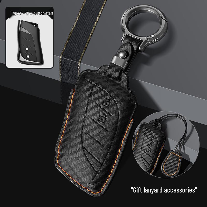 Lexus Carbon Fiber Key Cover for RX350, NX350, NX260, UX260h, LS500, ES300h