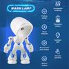 Mini Night Light LED Cartoon Cute Hero Poli Desk Lamp Desktop Ornament Bedside Bedroom Table Lights Children Boy Holiday Gifts