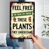Wall Hanging Metal Sign Decorative Art 20x30cm