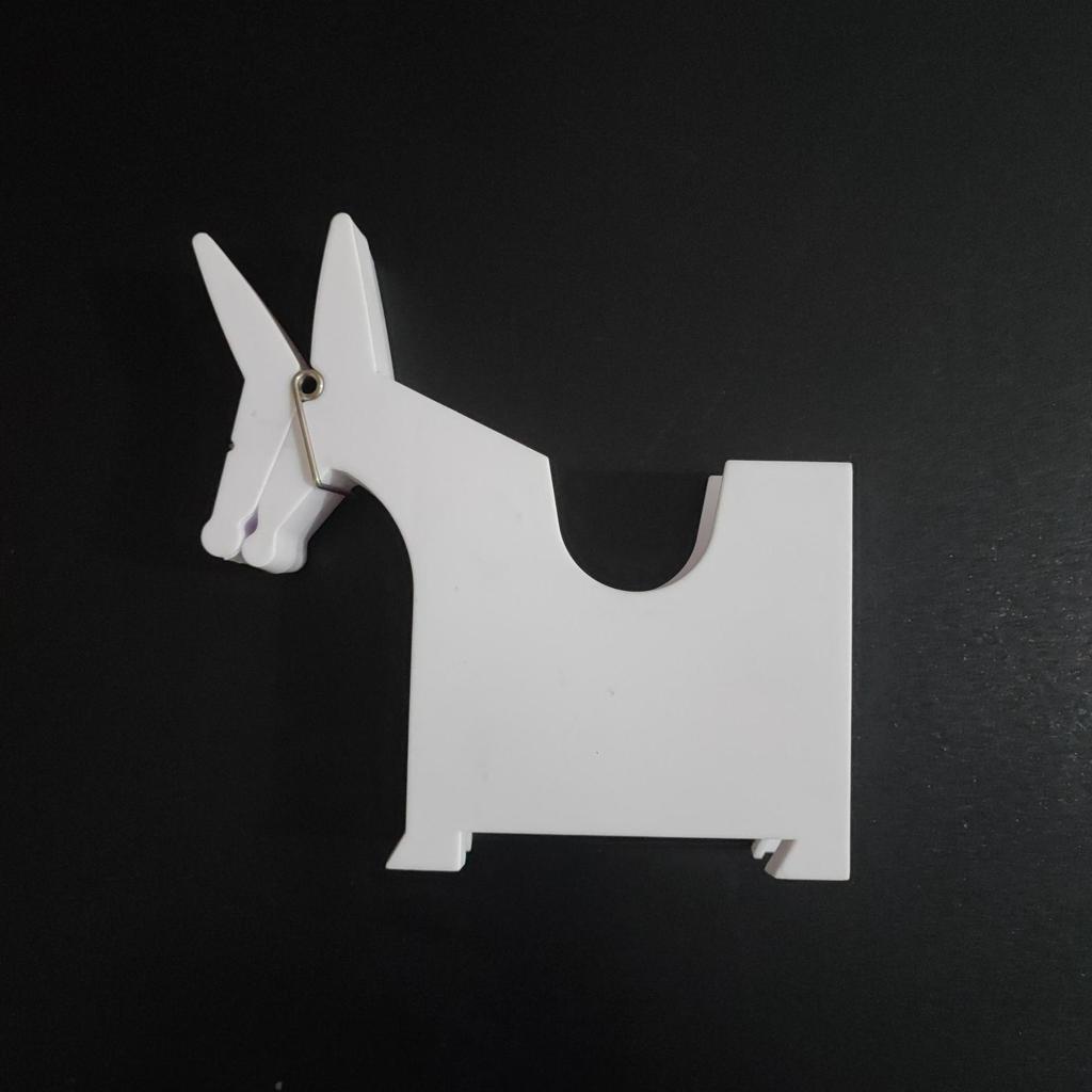 Desktop Memo Holder Cute Mule Post-it Clip Creative Business Card Holder Organizer Storage Funny Tabletop Decor Office Supplies