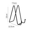 Picture Stands Holder Display Picture Easel Metal Plate Dish Tabletop Art Pictures Frame Photo Decorative Tabletop Art 1 Pc