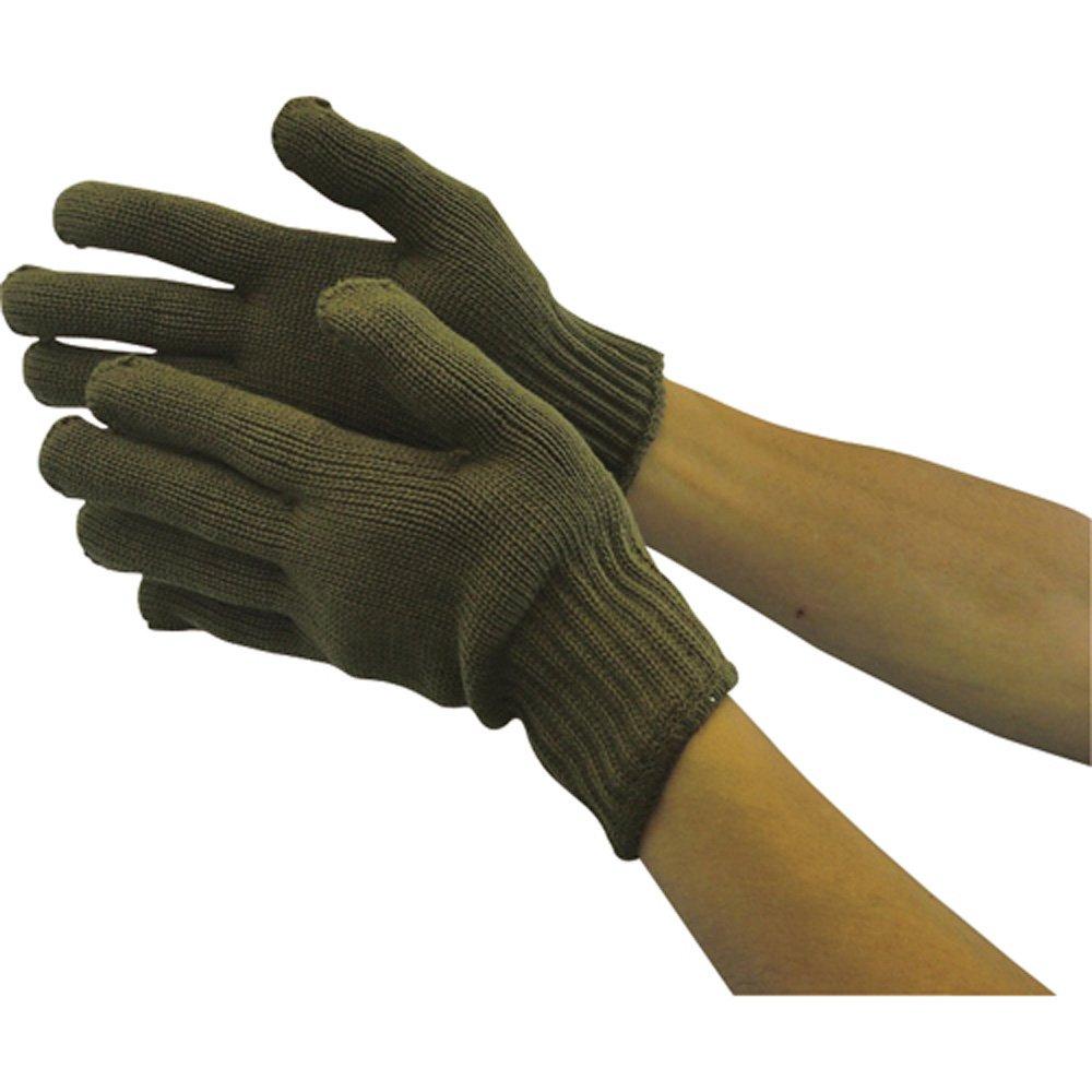 

TRUSCO Рабочие перчатки из чистого хлопка цвета OD, 12 пар, TCG-OD