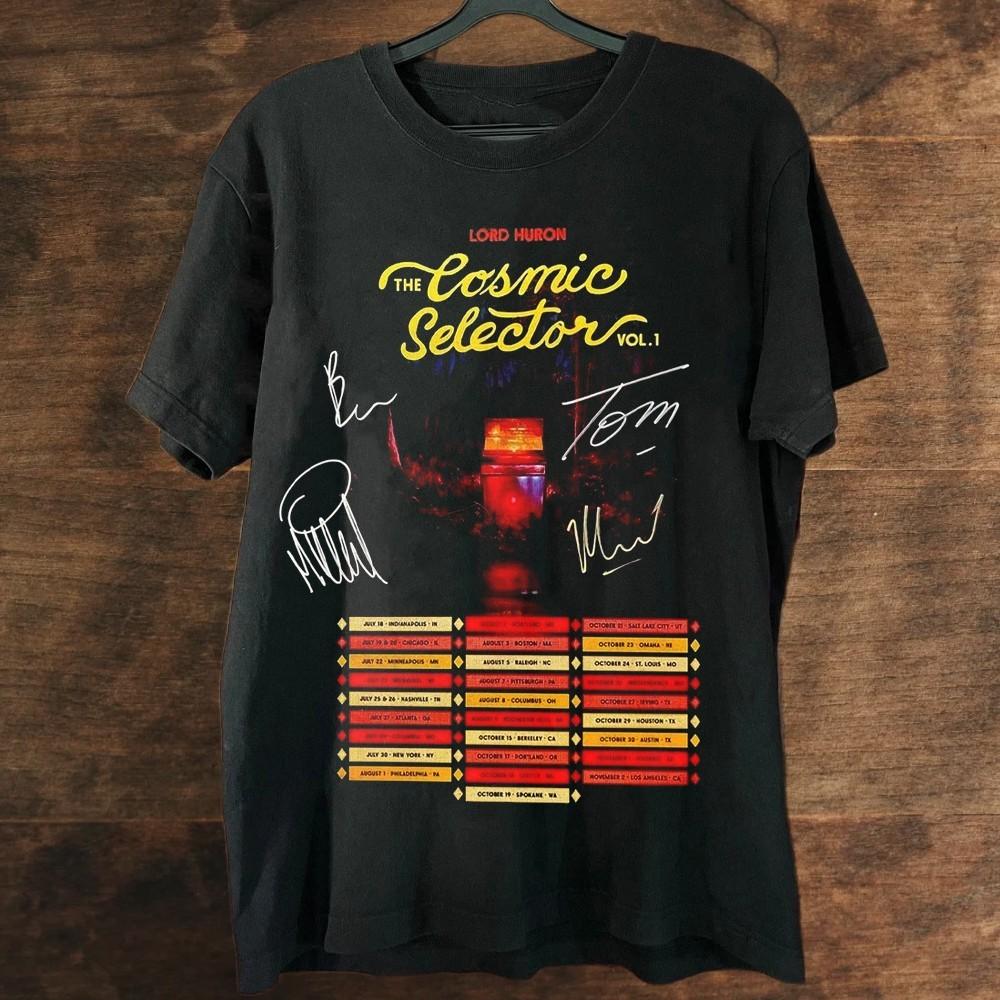 !! Lord Huron 25 Cosmic Selector Tour Футболка Хлопок Унисекс S-5XL Рубашка Унисекс Футболка L