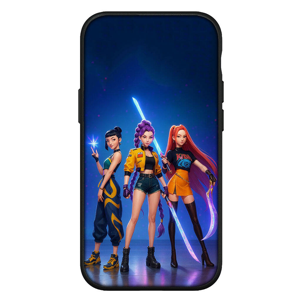 Für iPhone 17 16 15 Xiaomi Poco F7 F8 X7 X6 C85 C75 M8 Redmi Note 14 13 12 11 Pro Max 14C 13C 15C A3 A4 Handyhülle Mira KPop Dämon Rumi Jäger X Zoey