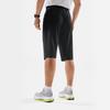 Li-Ning Fitness Series Sports Simple Solid Color Seven-Point Pants Casual Shorts Men Shorts Black AKQV005-2