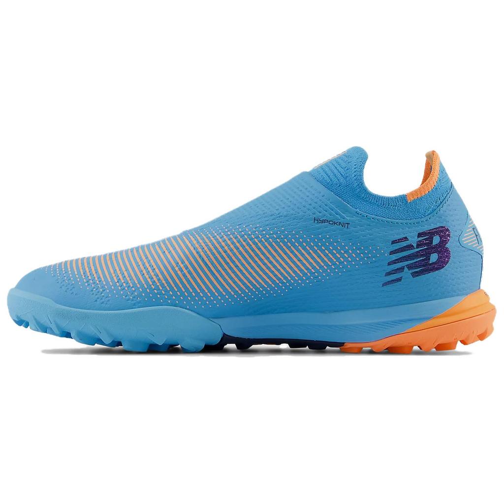 New Balance Furon Pro Tf V7+ Minimalist Comfortable Soccer Shoes Men Soccer Shoes Blue Orange SF1TS75