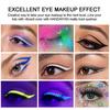 Eyeliner Liquido Impermeabile Opaco Lunga Tenuta Asciugatura Rapida No Macchia Luminous Gel Makeup UV per Occhi Smokey