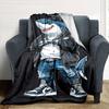 1pc shark streetwear Throw Blanket Soft Flannel, Cozy All Season Polyester Perfect for Home, Office