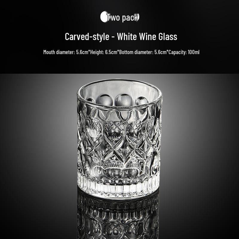 Light Luxury Crystal Baijiu & Beer Shot Glass Set