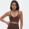New Seamless Solid Color Camisole Bra, Sexy And Beautiful Back Sports Bra, Running And Fitness Yoga Vest