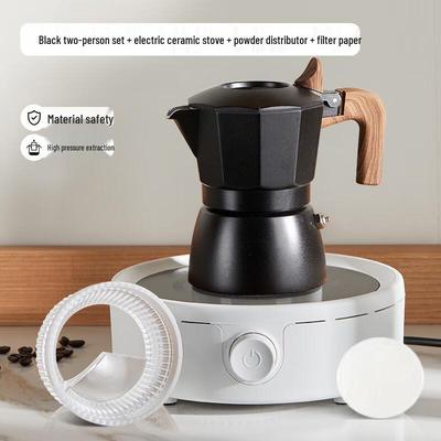 Set Cafetière Moka Double Valve