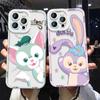 Shockproof Cartoon StellaLou Duffy Gelatoni ShellieMay Crystal Case Full Cover Camera Protection Transparent Soft Phone Casing for Samsung