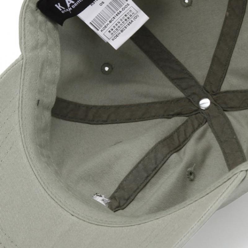 Kangol Washed Baseball 5165 Oil Green