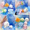 Swimming Rings Clownfish Turtles Seahorses Plush Keychain With Marine Animal Characters For Kids