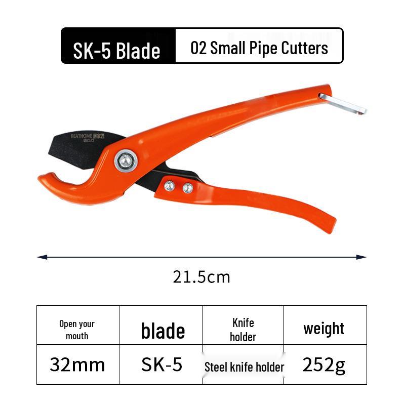 PVC Rohrschneider 32mm, 42mm PPR, Kunststoffwasserrohrschere, Zange Pipeline Werkzeuge