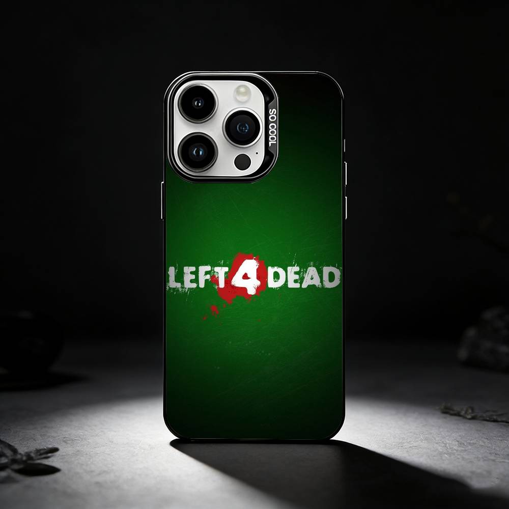 

Game K-LEFT 4 DEAD Phone Case For iPhone 17,16,15,14,13,12,11 Plus,Pro Max,XS,Colored silver phone case iPhone12PROMAX