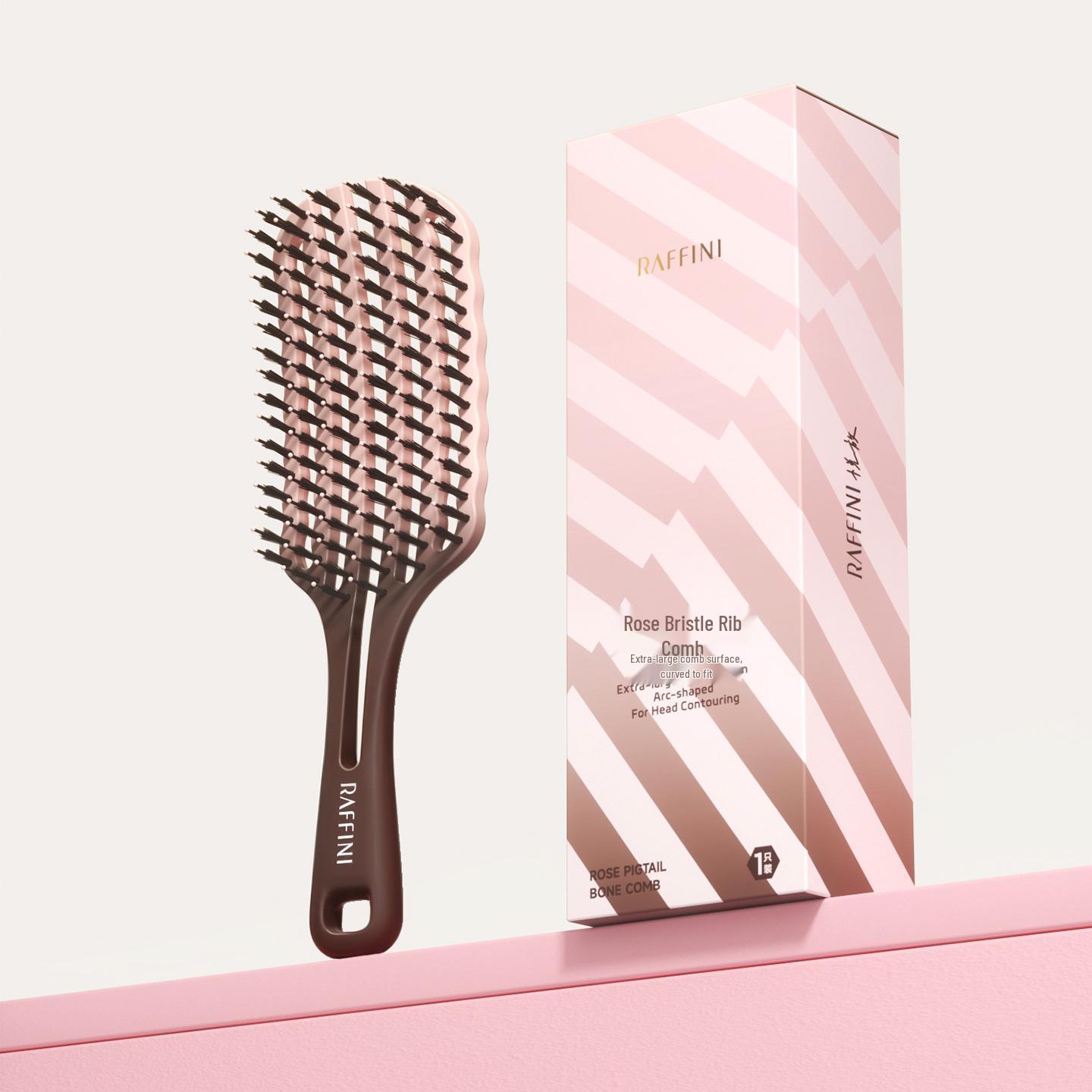 

Rose Pig Rib Hair Comb 8859-FZ