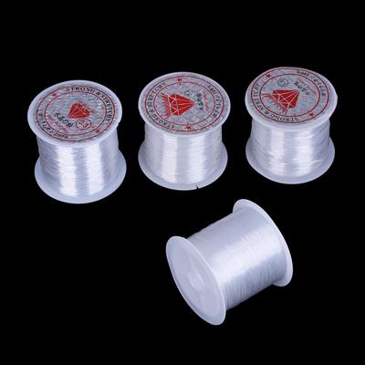 Heta 0,2 mm-0,6 mm kristall Stark Fiskelina Tråd Monofilament Nylon Flätade Fiskelinor