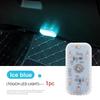 New Wireless LED Car Interior Lights - USB Chargeable Ceiling Lamp Hand Reading Light Door Light for Night Time Illumination