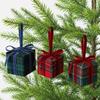Schaumstoff-Weihnachtsbaum-Hängedekorationen Samt-Weihnachtsgeschenk-Hängeornament Weihnachten