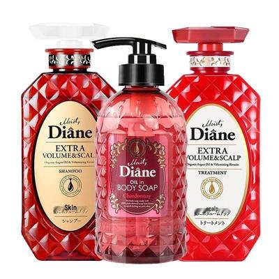 Diane Moist Diane Scalp Care Shampoo, Conditioner & Body Wash Set