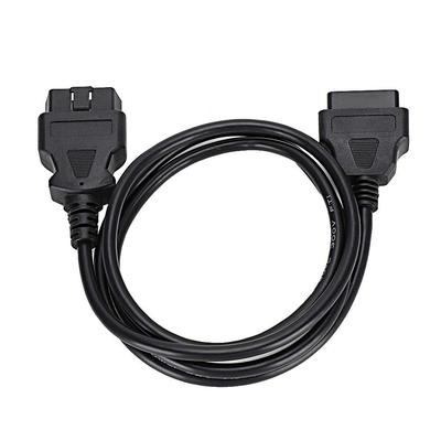 Gorgeri Diagnostic Connector, 1.5m/4.9ft OBD2 16Pin Male To Female Extension Cable Diagnostic Adapter Connector